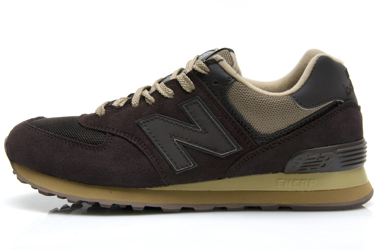 Chaussure New Balance 574 Marron Pour Homme Pas Cher